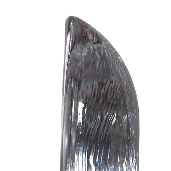 Simon Pearce Highgate Heart Shaped Glass Paperweight Medium Signed Collectible - Picture 4 of 6